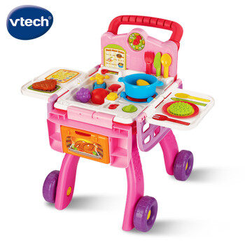 伟易达(Vtech)过家家玩具女孩厨房购物车做饭手推车语音互动六一怎么样,好用不?