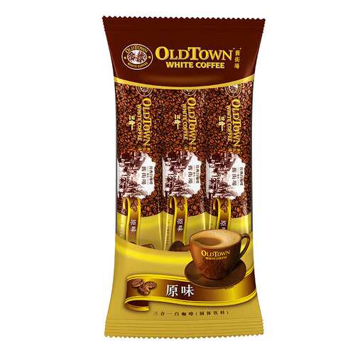 旧街场（OLDTOWN）原味白咖啡114g（38g*3条）马来西亚进口三合