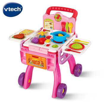 伟易达(Vtech)过家家玩具女孩厨房购物车做饭手推车语音互动六一高性价比高么？