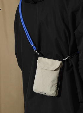 OCE GEAR日系折叠小包休闲旅游单肩斜挎包RFID防盗刷证件手机包包