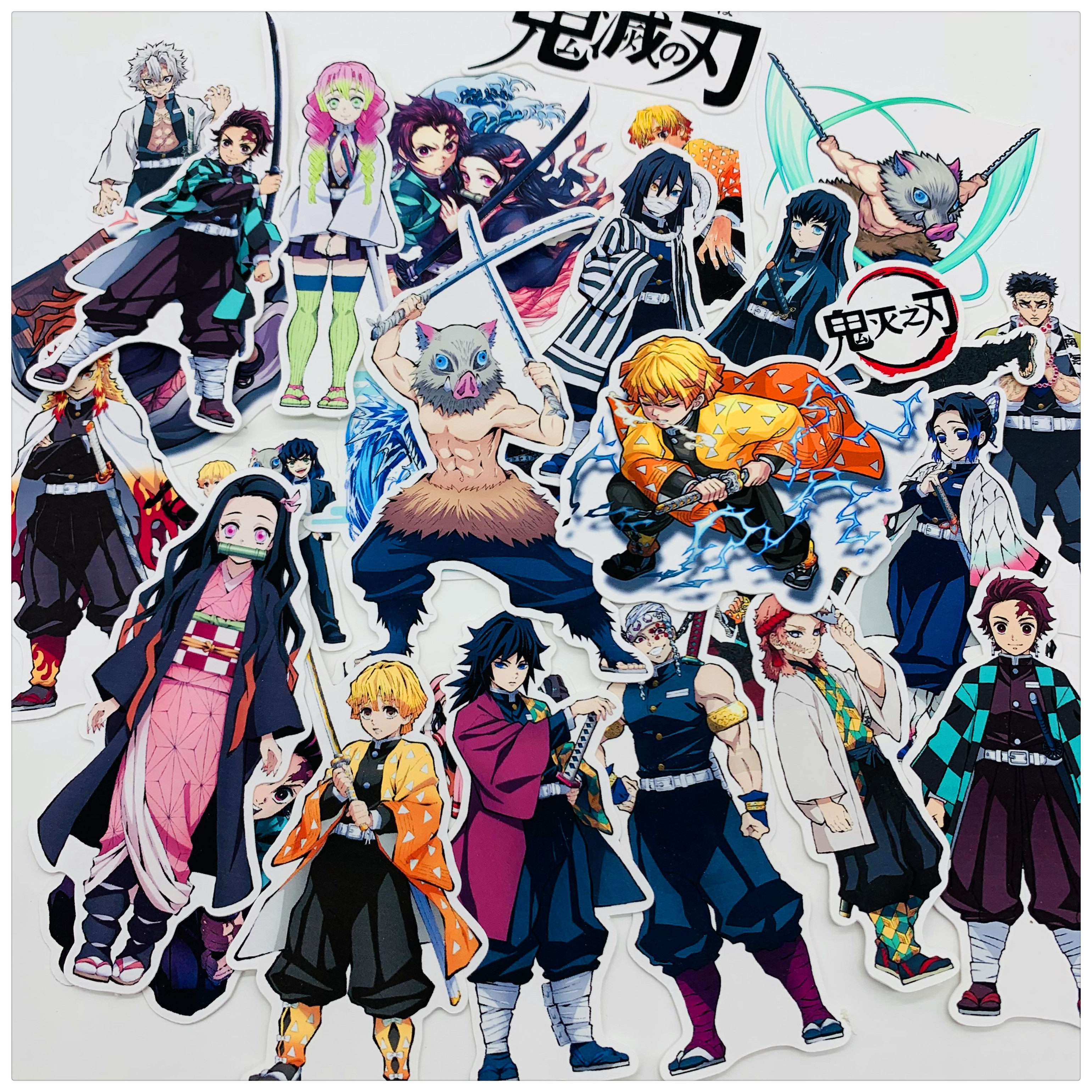 手帐贴纸包 鬼滅の刃 祢豆子 鬼灭之刃 26枚手账相册装饰25元包邮