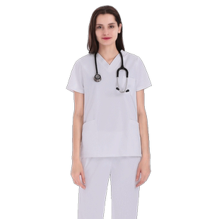 洗手衣美容美体工作服口腔科分体套装工服医美刷手服