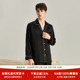 100%桑蚕丝杭州家居服两件套装 2025年春秋季 长袖 真丝睡衣男士 新款