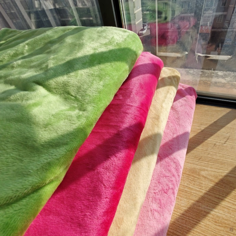 秋冬被套海藻绒被套盖毯