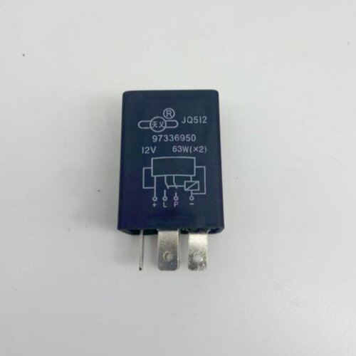 适用于12V跃进小福星轻卡闪光器上骏X100帅虎货车闪光器四插JQ512