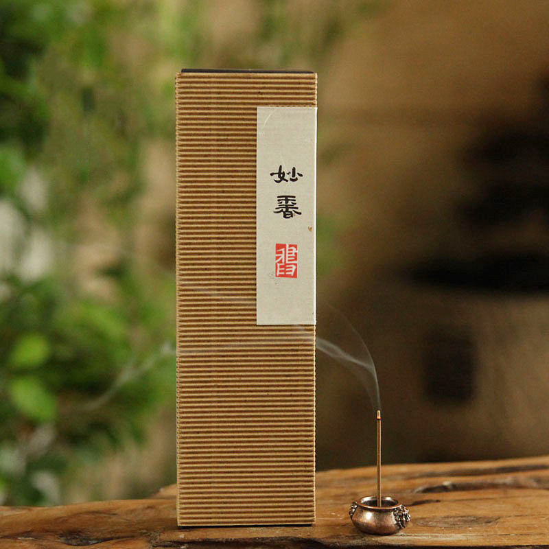 家用办公室内书房薰香天然植物印度旃檀香线香供佛香熏16cm包邮