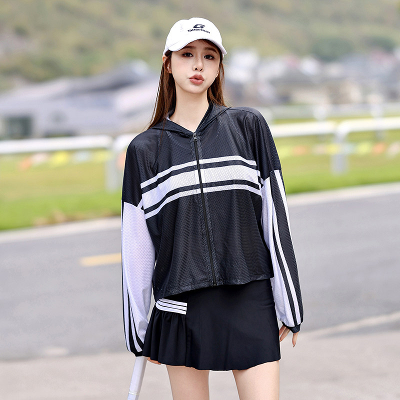 分体泳衣女三件套2026新款运动游泳训练保守长袖大码海边度假泳装