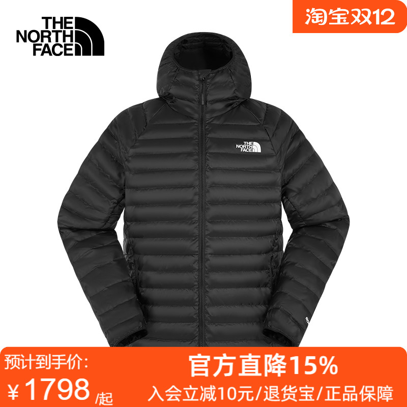 TheNorthFace北面户外男800蓬鹅绒保暖连帽羽绒服外套25秋冬8EWV
