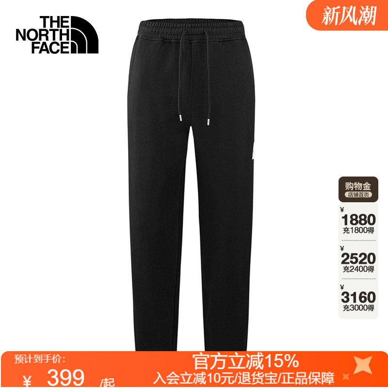 TheNorthFace北面男运动针织长裤子休闲户外保暖抓绒25秋冬8F0N