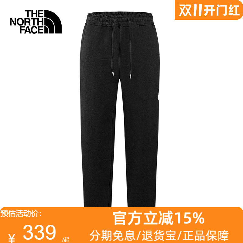 TheNorthFace北面男运动针织长裤子休闲户外保暖抓绒春款8F0N