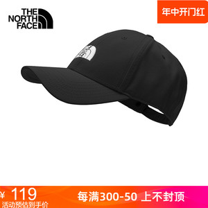 TheNorthFace北面帽子男女2024春夏户外休闲遮阳鸭舌帽棒球帽4VSV