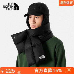 TheNorthFace北面2025秋冬新品 羽绒围脖保暖围巾89WJ 户外男女款
