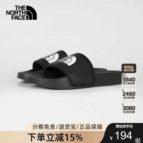 北面拖鞋新凉拖女沙滩鞋