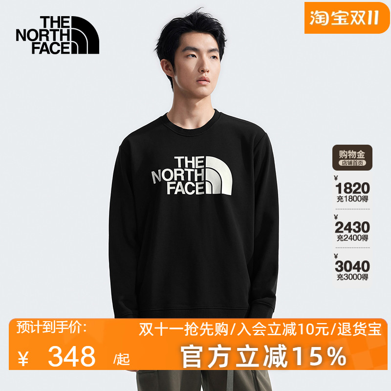 北面圆领25春夏卫衣男款