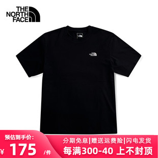 男女春夏户外圆领快干T恤7WCJ TheNorthFace北面棉感速干衣短袖