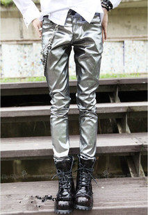 Pantalon cuir homme serré pour jeunesse - Ref 1486361 Image 1