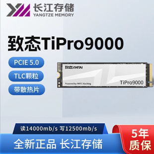 M.2 SSD固态硬盘 TiPro9000 5.0 PCIe NVMe ZhiTai 致态
