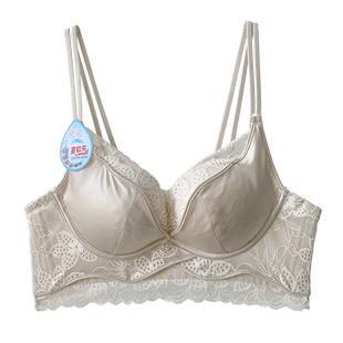 内衣女聚拢小胸加厚5cm调整型收副乳防下垂平胸无钢圈美背文胸罩