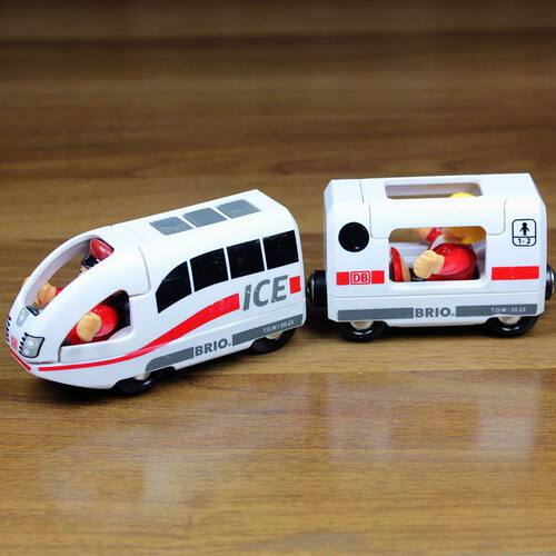 BRIO白色充电火车36088微瑕
