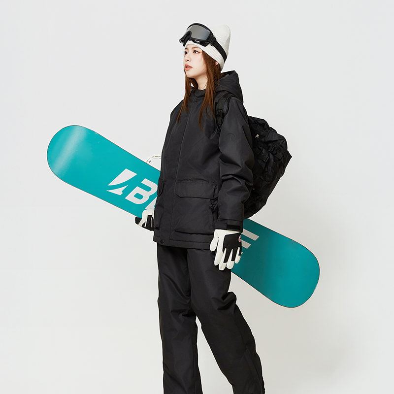 2025新款滑雪服套装男女同款防风防水保暖情侣外套单双板滑雪衣裤