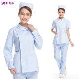 鑫思路 Униформа медсестры, лонгслив, комбинезон, короткий рукав, большой размер