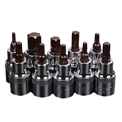 1/2大飞梅花型t30内六角t25批头套筒45花键t50六花内花角6角旋具