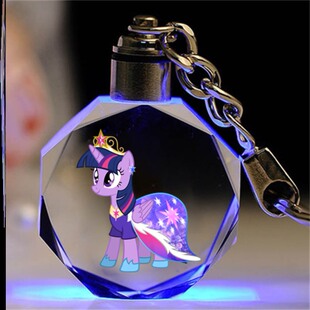小马宝莉闺蜜优雅的宇宙公主2026年马吉祥物钥匙扣水晶新世代云宝