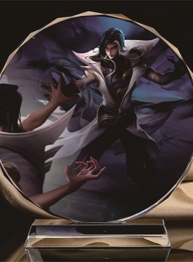 王者荣耀手办皮肤水晶摆件司马懿暗渊魔法魔语军师寂灭之心