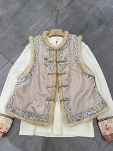 2026早春新款 国风马甲价格私信 新中式