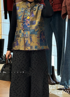 2026早春新款 国风马甲价格私信 新中式