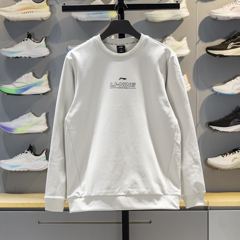 李宁加绒卫衣2025冬季新款健身系列保暖套头针织无帽上衣AWDV973,运动服/休闲服装,运动卫衣/套头衫,淘宝优惠券,粉丝福利购,淘宝优惠卷