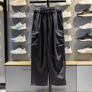 AYKV559 反伍BADFIVE加绒保暖宽松直筒卫裤 李宁运动裤 男子2025冬季