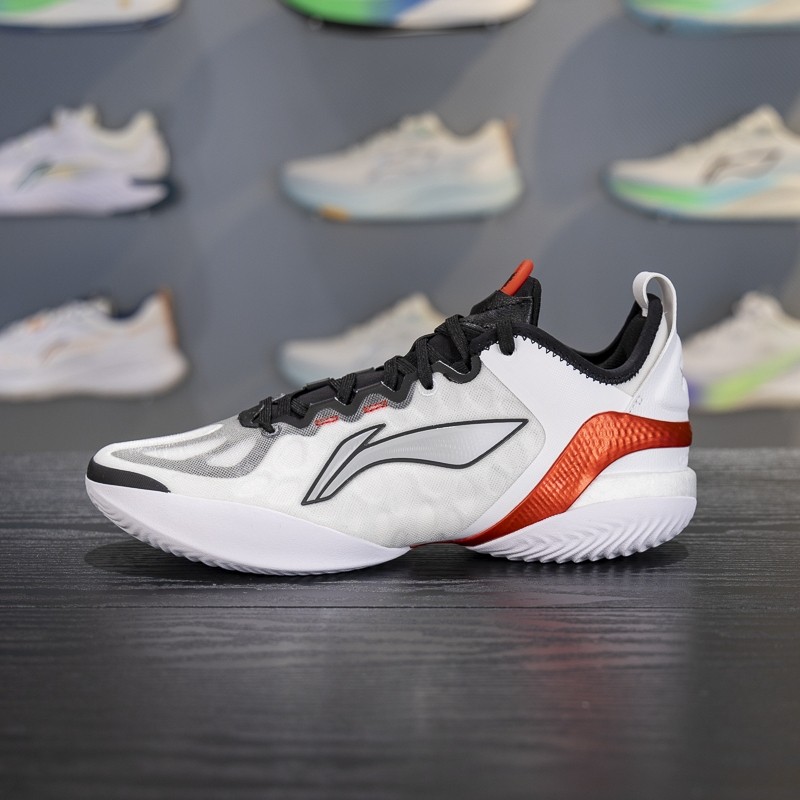 李宁男子减震回弹低帮篮球鞋