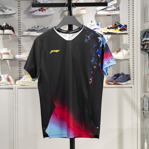 李宁短袖男女通用速干比赛上衣