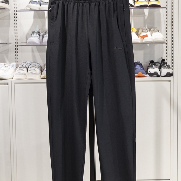 李宁运动长裤2025夏季新款健身系列男子排湿速干直筒卫裤AYKV141