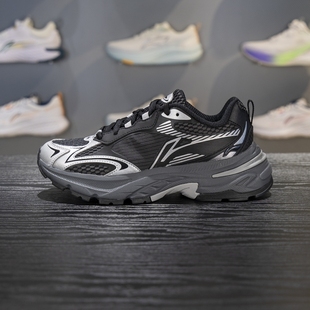 复古潮流百搭低帮运动鞋 新款 AGCV282 女子2025秋季 李宁风行休闲鞋