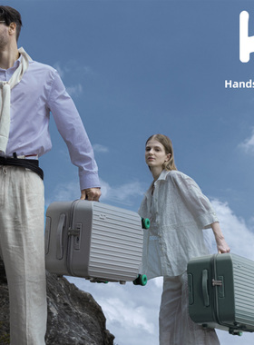 2025新款行李箱学生桃皮绒内里双层防爆拉链五轮大容量旅行箱