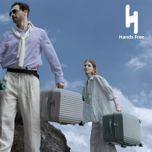 2025新款行李箱学生桃皮绒内里双层防爆拉链五轮大容量旅行箱