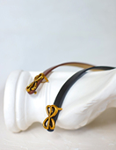 西装 BluebluesSky 腰封 饰蝴蝶扣头真皮细腰带 牛仔休闲裤 设计款 装