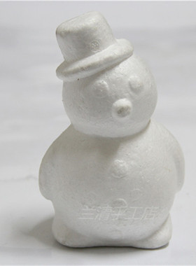 保利龙仿真泡沫动物 模型大小DIY手工材料儿童玩具泡沫白胚彩绘