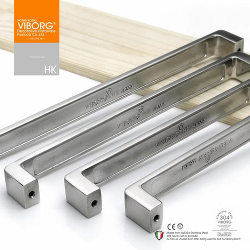 域堡实心不锈钢抽屉橱柜家具拉手