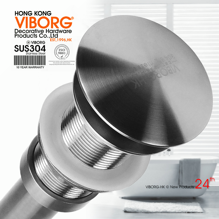 VIBORG面盆304下水器防臭防漏
