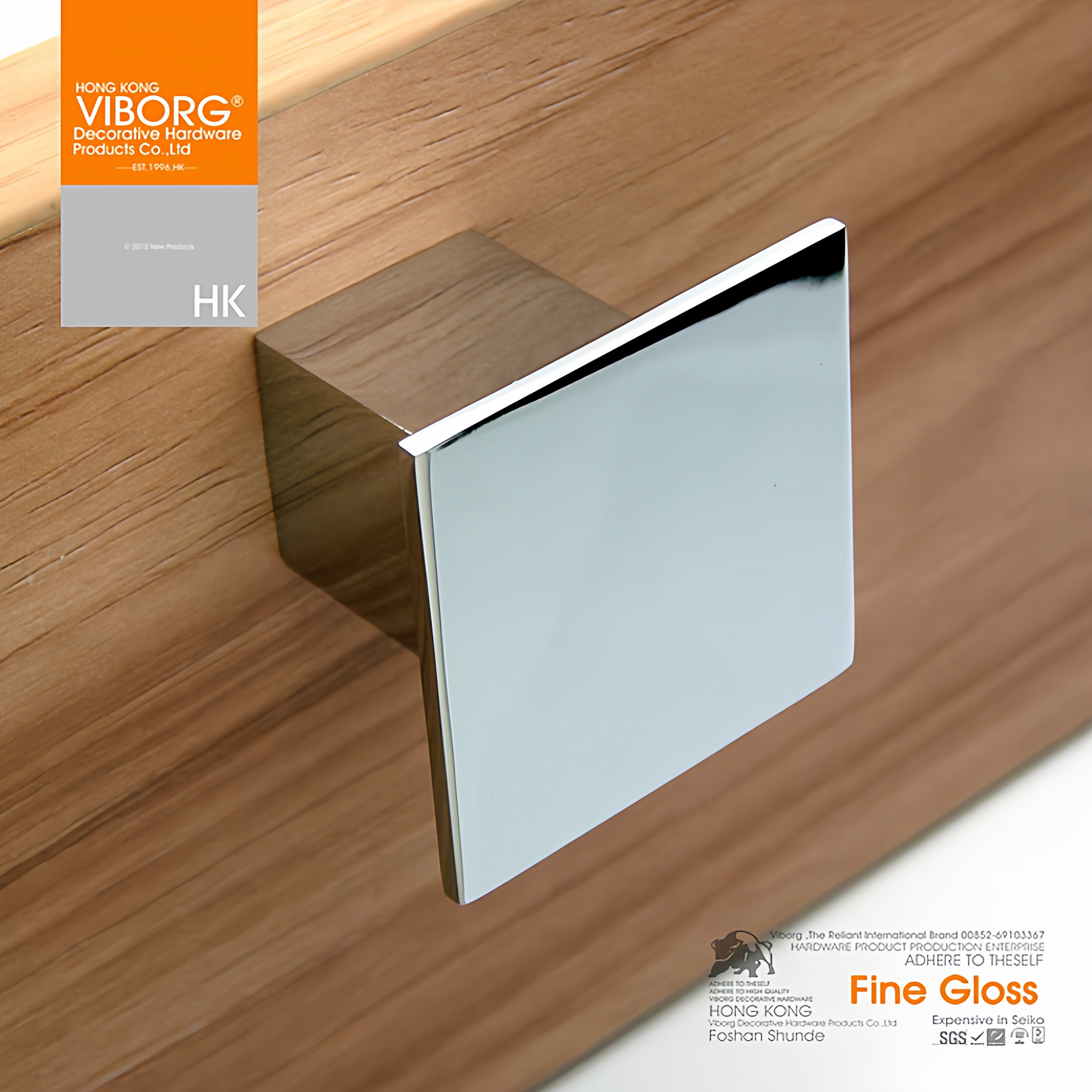 域堡新款柜子拉手橱柜现代简约柜门正方形拉手抽屉衣柜门鞋柜把手