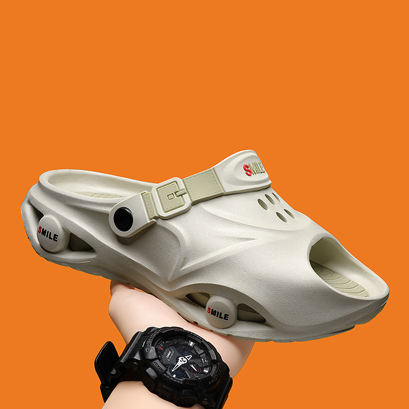 椰子拖鞋男夏季外穿2026新款潮流青少年厚底耐磨软底男士户外防滑