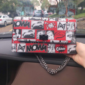 Mowa墨瓦新款 潮流女包 单肩包斜挎包手提包时尚 dirty box限量版