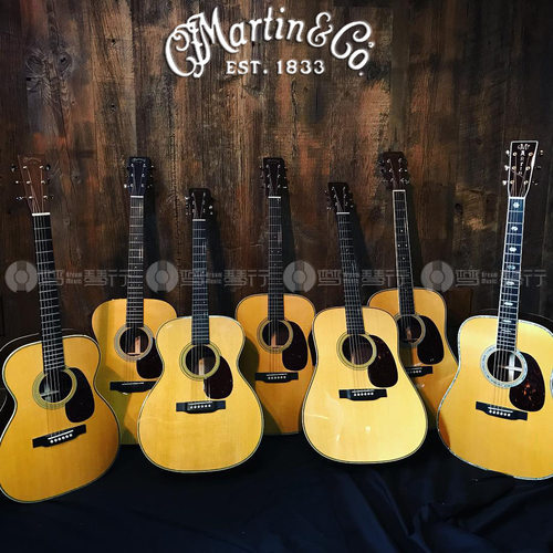 martin专业云杉玫瑰木现货秒发