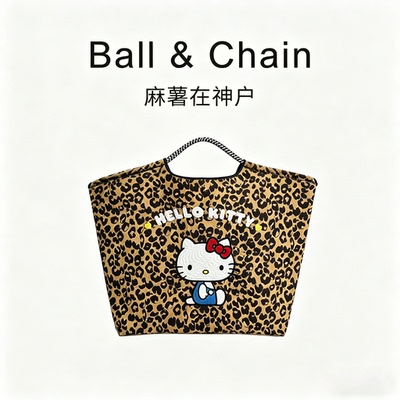 Ball & Chain&HelloKitty联名日本本土刺绣包夏季斜挎包正品夏季