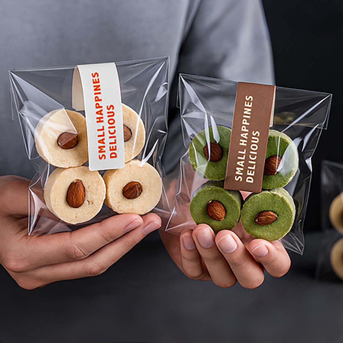 司康饼干包装袋曲奇雪花酥装糖果的小袋子单独自封自粘零食烘焙