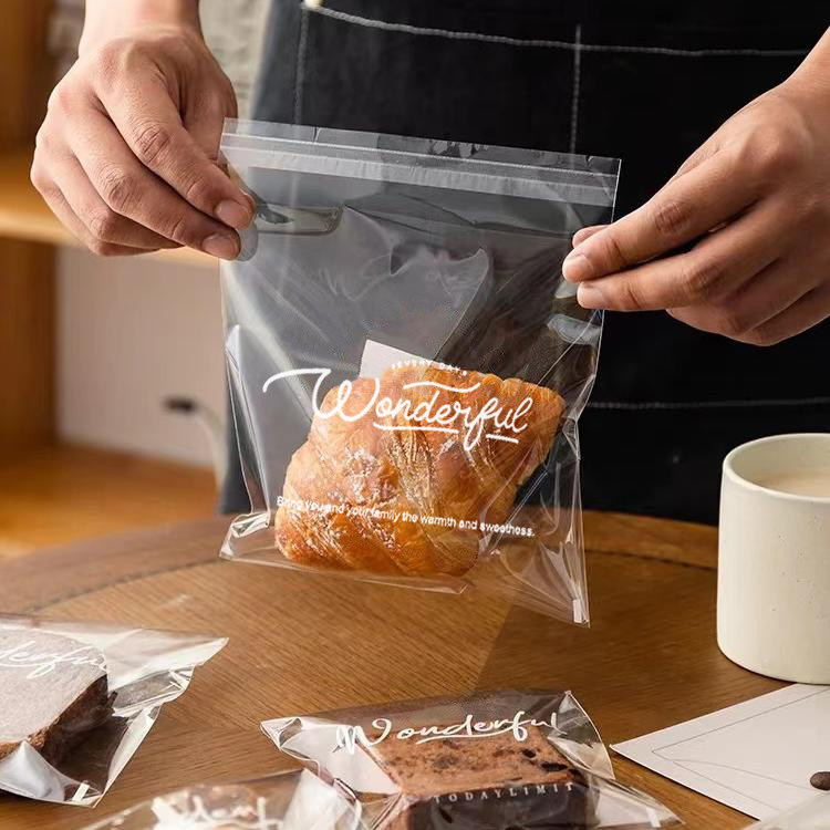 透明英文面包包装袋贝果欧包吐司纸袋自粘自封袋打包烘焙袋子,厨房/烹饪用具,点心包装盒/包装袋,淘宝优惠券,粉丝福利购,淘宝优惠卷