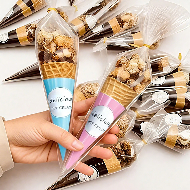 包邮爆米花包装袋甜品台装饰冰淇淋脆筒蓝粉纸托棉花蛋白糖马琳糖,厨房/烹饪用具,点心包装盒/包装袋,淘宝优惠券,粉丝福利购,淘宝优惠卷